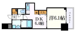 名古屋駅 徒歩6分 4階の物件間取画像